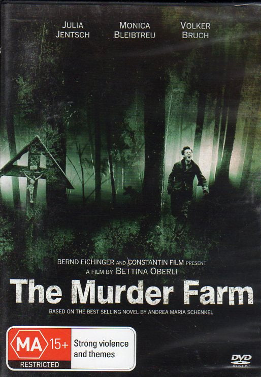 Cat. No. DVDM 1810: THE MURDER FARM ~ JULIA JENTSCH / MONICA BLEIBTREU / VOLKER BRUCH. ANALOGUE TITLES AT1127.