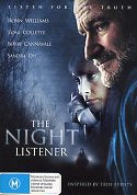 Cat. No. DVDM 1221: THE NIGHT LISTENER ~ ROBIN WILLIAMS / TONI COLLETTE / BOBBY CANNAVALE / SANDRA OH. MIRAMAX C-111109-9.