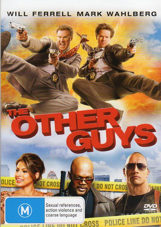 Cat. No. DVDM 1571: THE OTHER GUYS ~ WILL FERRELL / MARK WAHLBERG / EVA MENDES. COLUMBIA / SONY DB68311.
