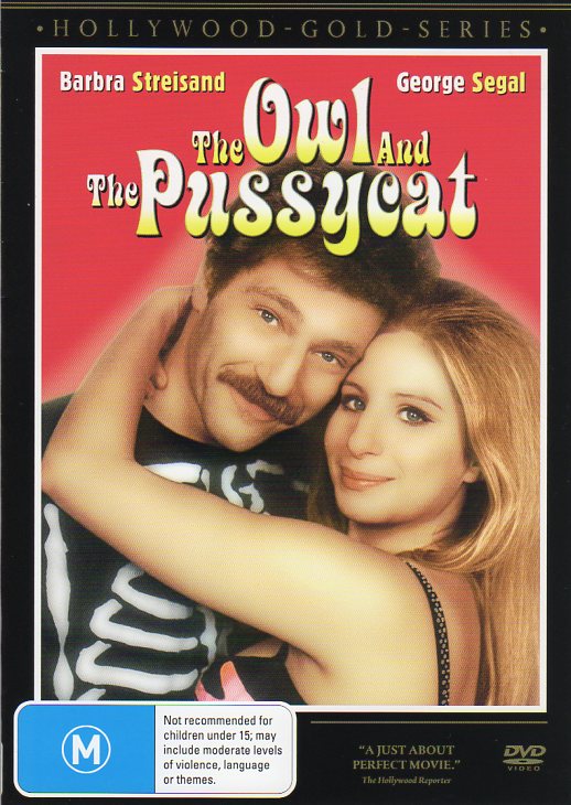 Cat. No. DVDM 1684: THE OWL AND THE PUSSYCAT ~ BARBRA STREISAND / GEORGE SEGAL. COLUMBIA / SHOCK KAL3823.