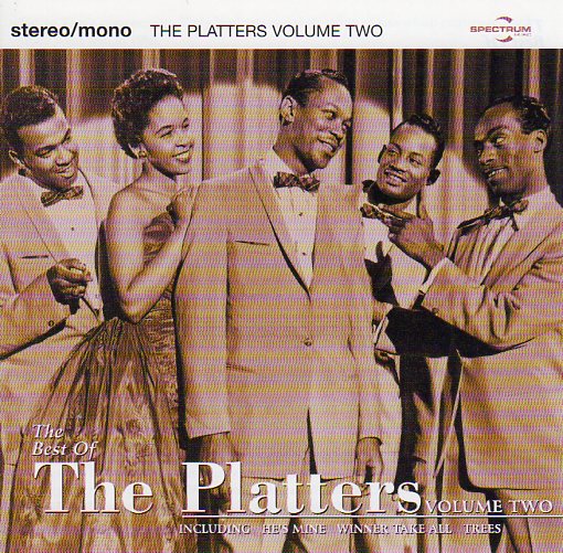 Cat. No. 1354: THE PLATTERS ~ THE BEST OF THE PLATTERS VOL. 2. SPECTRUM 544 321 2