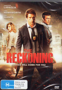 Cat. No. DVDM 1799: THE RECKONING ~ JONATHAN LA PAGLIA / LUKE HEMSWORTH / VIV BIANCA. SC MOVIES SCM013.