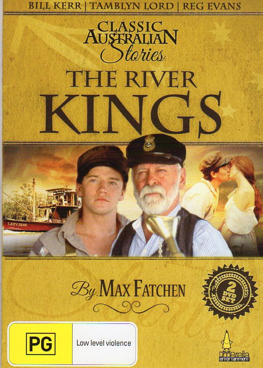 Cat. No. DVDM 1447: THE RIVER KINGS (SPECIAL EDITION) ~ BILL KERR / TAMBLYN LORD / REG EVANS. UMBRELLA DAVID2868.