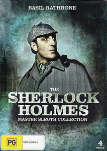 Cat. No. DVDM 1886: THE SHERLOCK HOLMES MASTER SLEUTH COLLECTION ~ BASIL RATHBONE PLUS VARIOUS ACTORS. MAGNA BCX13206.