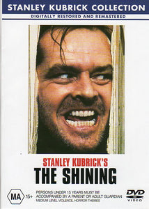 Cat. No. DVDM 1312: THE SHINING ~ JACK NICHOLSON / SHELLEY DUVALL. WARNER BROS.