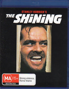 Cat. No. DVDMBR 1312: THE SHINING ~ JACK NICHOLSON / SHELLEY DUVALL. WARNER BROS. C-128292-8.