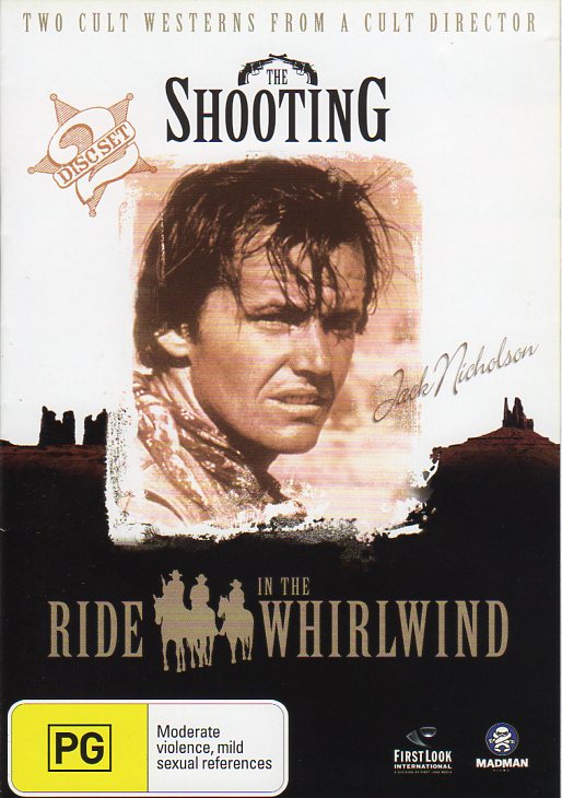 Cat. No. DVDM 1563: THE SHOOTING / RIDE IN THE WHIRLWIND ~ JACK NICHOLSON. FIRST LOOK INT. / MADMAN MMA2463