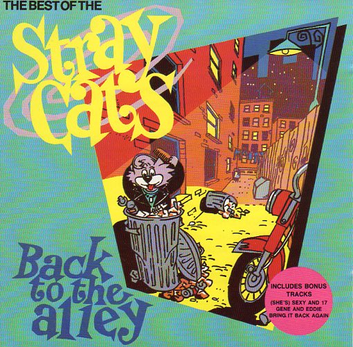 Cat. No. 1044: THE STRAY CATS ~ BACK TO THE ALLEY. BMG/ ARISTA SPCD 1205