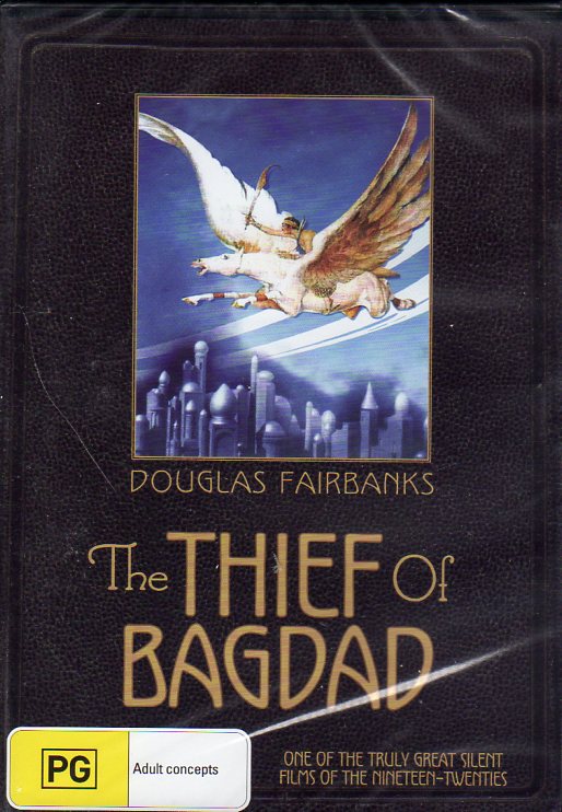 Cat. No. DVDM 1792: THE THIEF OF BAGDAD ~ DOUGLAS FAIRBANKS / SNITZ EDWARDS / CHARLES BELCHER / JULIANNE JOHNSTON. BEYOND FV690