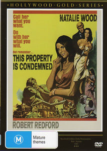 Cat. No. DVDM 1674: THIS PROPERTY IS CONDEMNED ~ NATALIE WOOD / ROBERT REDFORD. PARAMOUNT / SHOCK KAL5032.