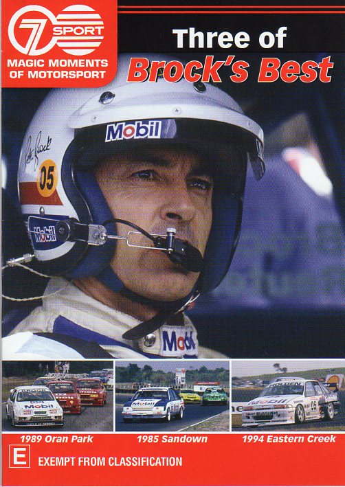 Cat. No. DVDS 1125: THREE OF BROCK'S BEST. CHEVRON BHE5001.