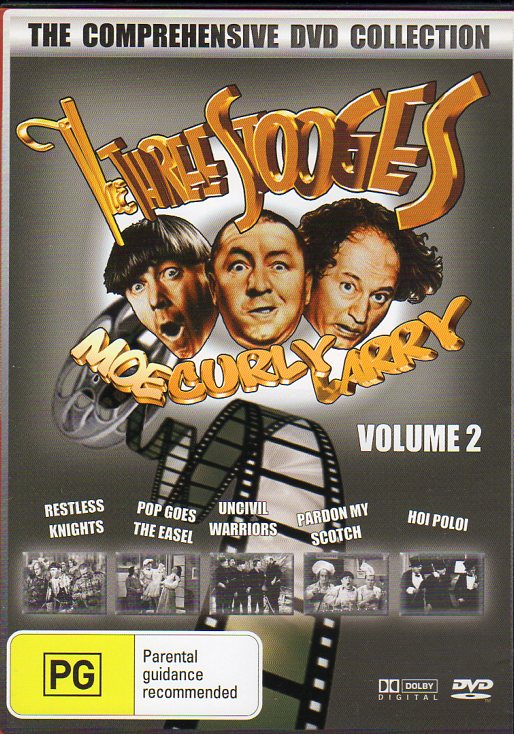 Cat. No. DVDM 1065: THE THREE STOOGES COLLECTION. VOL. 2. ~ THE THREE STOOGES. BOUNTY BF50.
