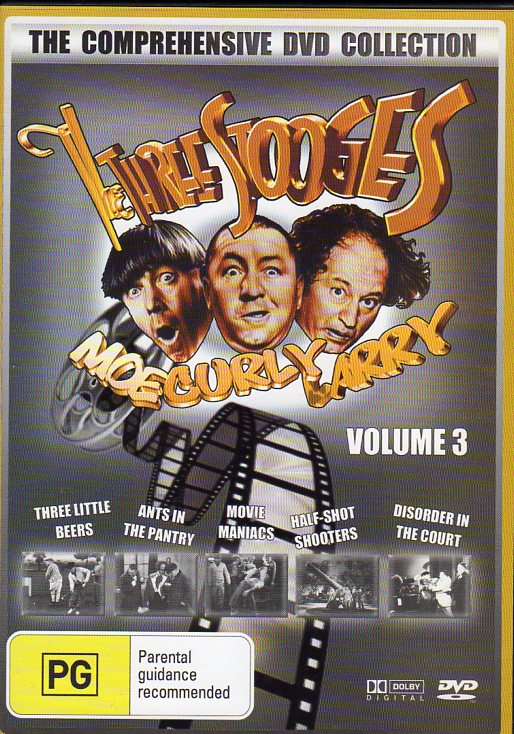 Cat. No. DVDM 1066: THE THREE STOOGES COLLECTION. VOL. 3. ~ THE THREE STOOGES. BOUNTY BF51.