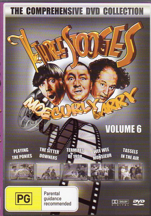 Cat. No. DVDM 1069: THE THREE STOOGES COLLECTION. VOL. 6. ~ THE THREE STOOGES. BOUNTY BF54.