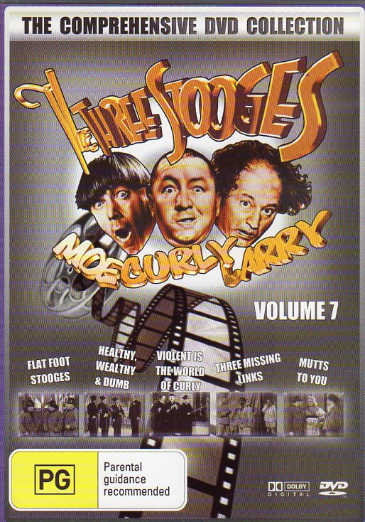 Cat. No. DVDM 1070: THE THREE STOOGES COLLECTION. VOL. 7. ~ THE THREE STOOGES. BOUNTY BF55.