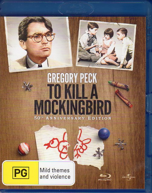 Cat. No. DVDMBR 1284: TO KILL A MOCKINGBIRD ~ GREGORY PECK / MARY BADHAM / PHILLIP ALFORD / JOHN MEGNA. UNIVERSAL / SONY 8288202.