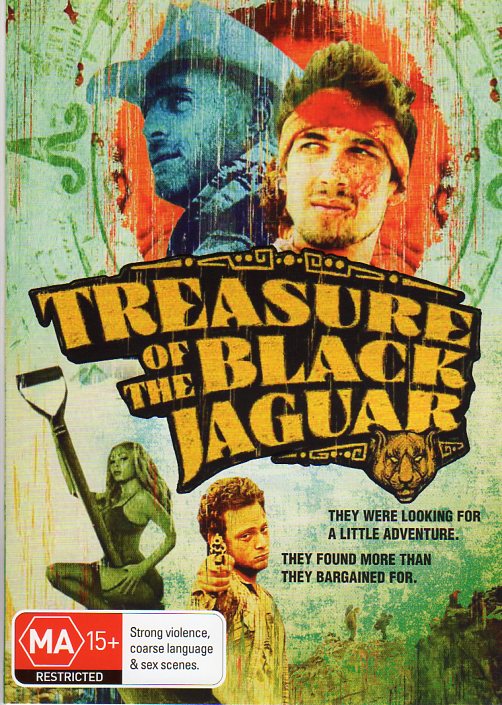 Cat. No. DVDM 1643: TREASURE OF THE BLACK JAGUAR ~ CAMERON VAN HOY / MICHAEL DRAYER / TIMOTHY MURPHY. CURIOUS CUR024.