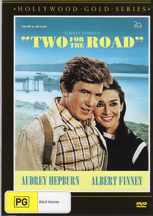 Cat. No. DVDM 1479: TWO FOR THE ROAD ~ AUDREY HEPBURN / ALBERT FINNEY. 20TH CENTURY FOX / VISUAL ENT. VEGD906.