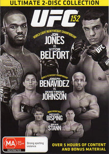 Cat. No. DVDS 1079: UFC 152 - WORLD LIGHT HEAVYWEIGHT CHAMPIONSHIP - JON JONES VS VITOR BELFORT