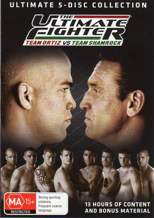 Cat. No. DVDS 1098: THE ULTIMATE FIGHTER - TEAM ORTIZ VS TEAM SHAMROCK. BEYOND BHE4520.