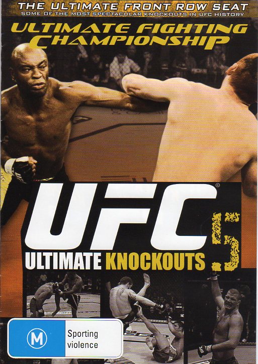 Cat. No. DVDS 1020: UFC ULTIMATE KNOCKOUTS. VOL.5. EAGEL ENT. EAG2233.