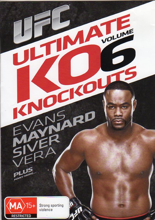 Cat. No. DVDS 1019: UFC ULTIMATE KO KNOCKOUTS. VOL.6. SERIOUS BUSINESS / BEYOND BHE4504.