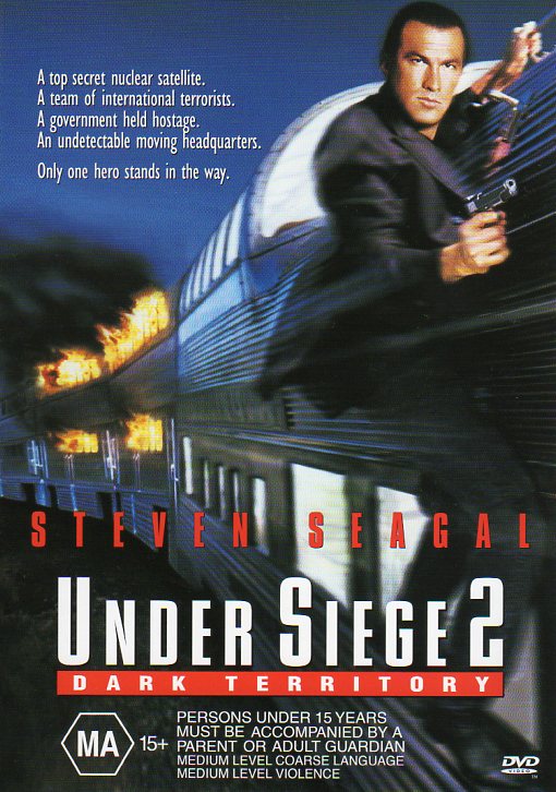 Cat. No. DVDM 1245: UNDERSIEGE 2 - DARK TERRITORY ~ STEVEN SEAGAL / ERIC BOGASIAN / KATHERINE HEIGL. WARNER BROTHERS 13665.