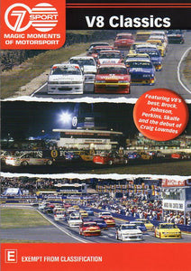 Cat. No. DVDS 1034: V8 CLASSICS ~ MEMORABLE RACES FROM THE START OFTHE V8 ERA. CHEVRON BHE5000.