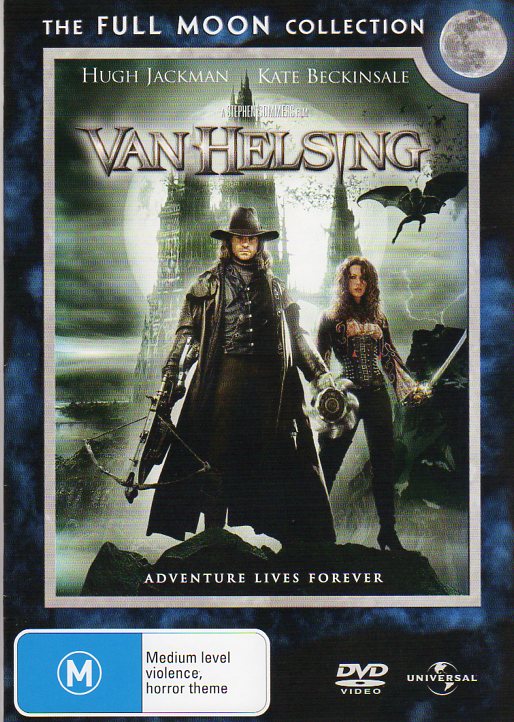 Cat. No. DVDM 1461: VAN HELSING ~ HUGH JACKMAN / KATE BECKINSALE. UNIVERSLA 8225713.