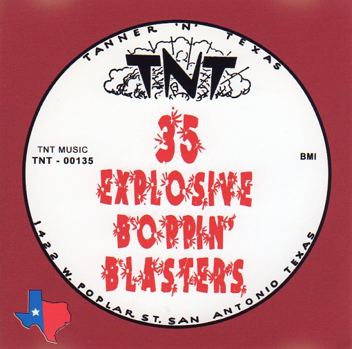 Cat. No. 2099: VARIOUS ARTISTS ~35 EXPLOSIVE BOPPIN' BLASTERS. TNT MUSIC TNT-00135