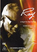 Cat. No. DVD 1312: VARIOUS ARTISTS ~ RAY GENIUS - A NIGHT FOR RAY CHARLES. UNIVERSAL 8232976.