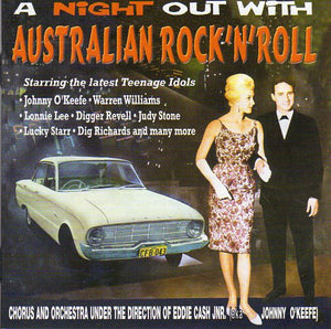 Cat. No. 1641: VARIOUS ARTISTS ~ A NIGHT OUT WITH AUSTRALIAN ROCK'N'ROLL. CANETOAD CTCD-037.