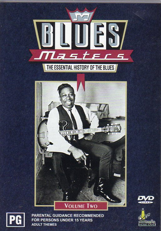 Cat. No. DVD 1003: VARIOUS ARTISTS ~ BLUES MASTERS VOL. 2. RHINO / UMBRELLA DAVID0059