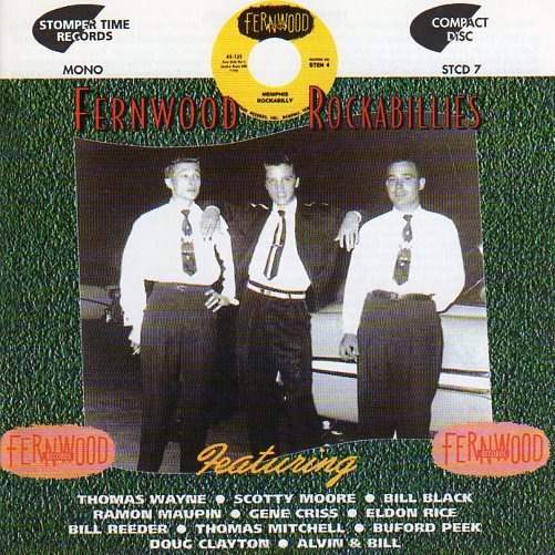 Cat. No. STCD 7: VARIOUS ARTISTS ~ FERNWOOD ROCKABILLIES. STOMPER TIME STCD 7. (IMPORT).