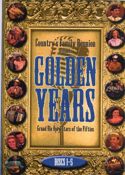 Cat. No. DVD 1392: VARIOUS ARTISTS ~ GOLDEN YEARS - GRAND OLE OPRY STARS OF THE FIFTIES. VOL.1. GABRIEL COMMUNICATIONS NO CAT.#. (IMPORT).