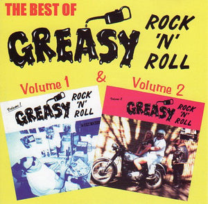 Cat. No. 1902: VARIOUS ARTISTS ~ GREASY ROCK'N'ROLL VOL. 1 & VOL. 2. BLAKEY RECORDS GRCD12. (IMPORT).