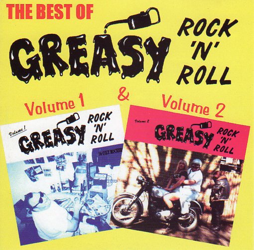 Cat. No. 1902: VARIOUS ARTISTS ~ GREASY ROCK'N'ROLL VOL. 1 & VOL. 2. BLAKEY RECORDS GRCD12. (IMPORT).