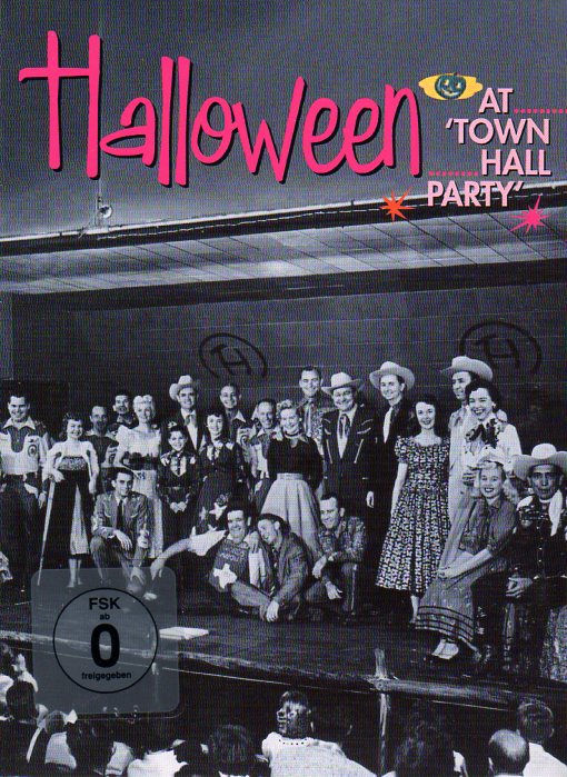 Cat. No. BVD 20026: VARIOUS ARTISTS ~ HALLOWEEN AT TOWN HALL PARTY. 31 OCTOBER, 1959. BEAR FAMILY BVD 20026. (IMPORT).