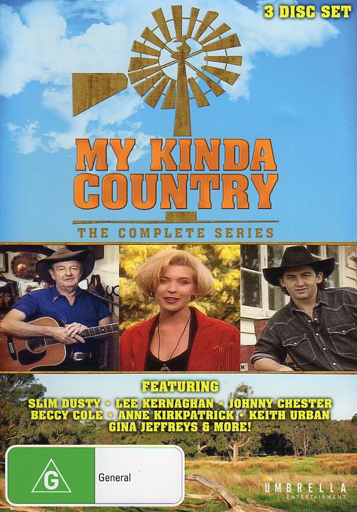 Cat. No. DVD 1380: VARIOUS ARTISTS ~ MY KINDA COUNTRY. SCREEN N.S.W. / UMBRELLA DAVID3459.