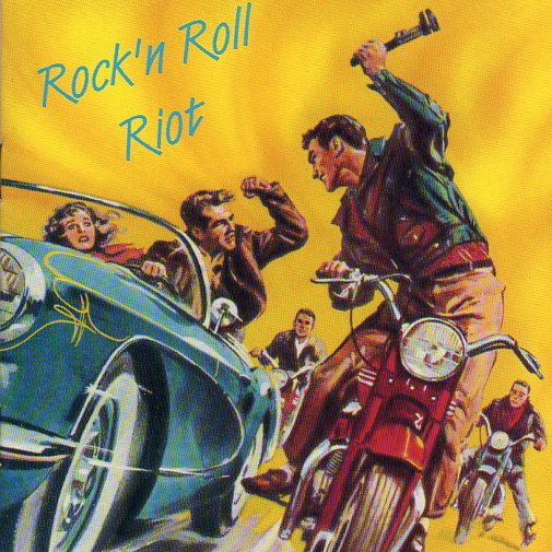 Cat. No. Bb-CD 55004: VARIOUS ARTISTS ~ ROCK'N ROLL RIOT. BUFFALO BOP Bb-CD 55004. (IMPORT)