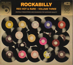 Cat. No. 2575: VARIOUS ARTISTS ~ ROCKABILLY RED HOT & RARE. VOL. 3. REAL GONE MUSIC RGMCD281. (IMPORT).