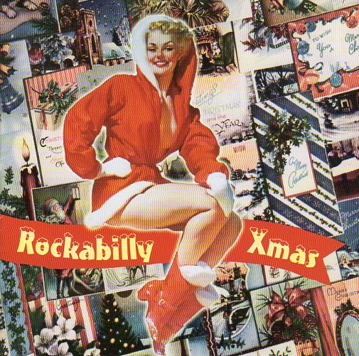 Cat. No. Bb-CD 55095: VARIOUS ARTISTS ~ ROCKABILLY XMAS. BUFFALO BOP Bb-CD 55095. (IMPORT).