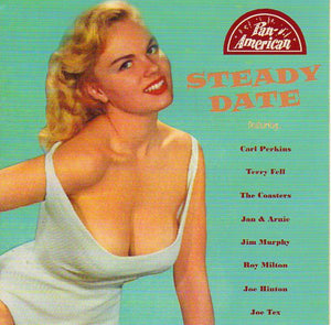 Cat. No. 2661: VARIOUS ARTISTS ~ STEADY DATE. PAN-AMERICAN RECORDS P-A-R 1956040. (IMPORT).