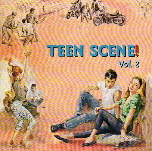 Cat. No. DJ-CD 55114: VARIOUS ARTISTS ~ TEEN SCENE! VOL. 2. DEE JAY JAMBOREE DJ-CD 55114. (IMPORT).