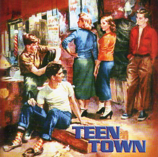 Cat. No. Bb-CD 55071: VARIOUS ARTISTS ~ TEEN TOWN. BUFFALO BOP Bb-CD 55071. (IMPORT).