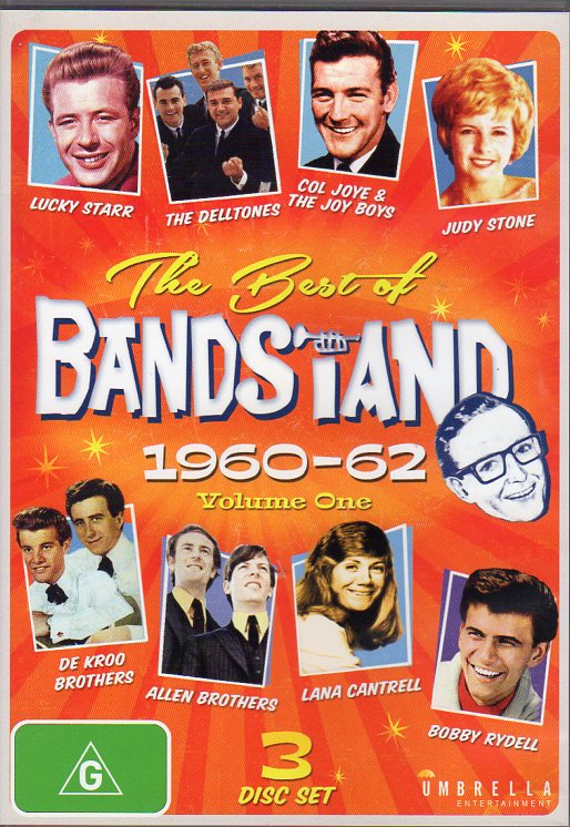 Cat. No. DVD 1207: VARIOUS ARTISTS ~ THE BEST OF BANDSTAND. VOL. 1. 1960-62. UMBRELLA DAVID 2957.