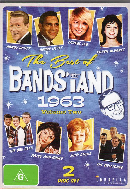 Cat. No. DVD 1208: VARIOUS ARTISTS ~ THE BEST OF BANDSTAND. VOL. 2: 1963. UMBRELLA DAVID 2956.