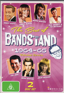Cat. No. DVD 1213: VARIOUS ARTISTS ~ THE BEST OF BANDSTAND. VOL. 7: 1964-65. UMBRELLA DAVID 3203.