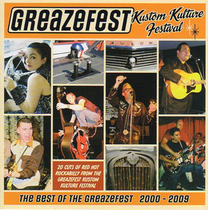 Cat. No. 1933: VARIOUS ARTISTS ~ THE BEST OF GREAZEFEST 2000-2009. ROBCD01