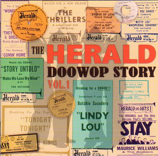 Cat. No. 1458: VARIOUS ARTISTS ~ THE HERALD DOO WOP STORY VOL.1. ACROBAT ACMCD4249. (IMPORT).